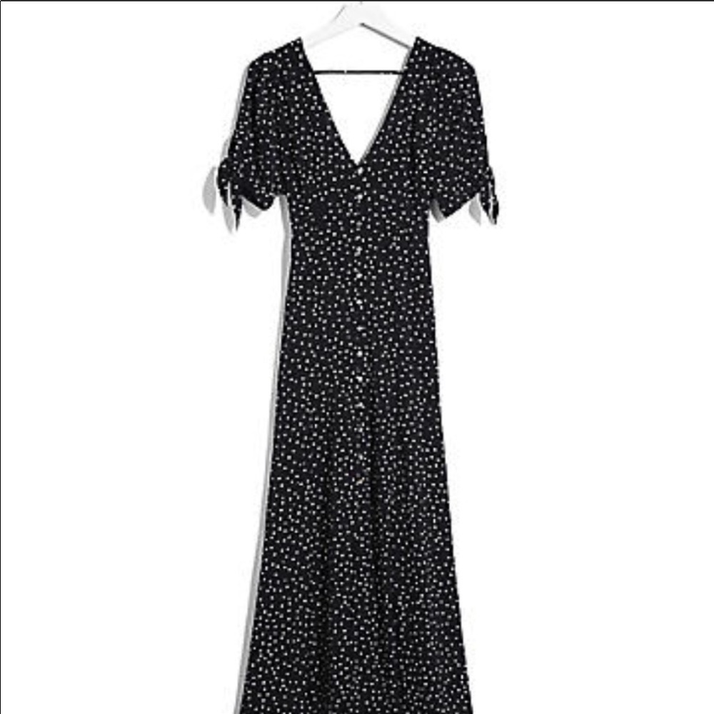 NWOT Express Karli Kloss dot star dress